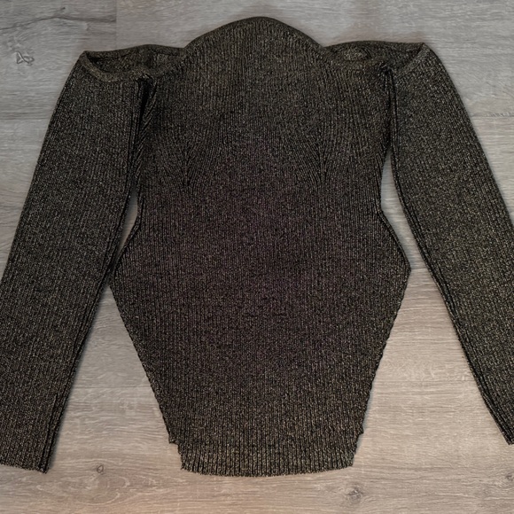 KHAITE Maria off shoulder Sweater top